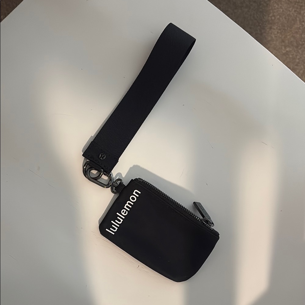 Lululemon Black Wristlet Pouch
